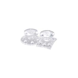 MULTI BUTTON (CLEAR BUTTON WITH WRE SLOT)