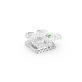 full image BIJOU (Mono Crystal Sapphire Ceramic Bracket)