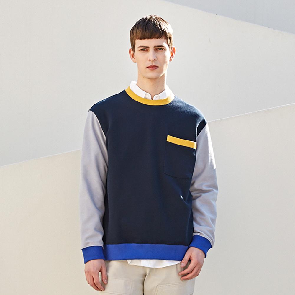 [CUSTOMUS] ﻿4 clolor mix preepy sweat-shirts  CXS23SKMT296